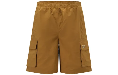 Reebok Cargo Shorts Unisex Moss Yellow
