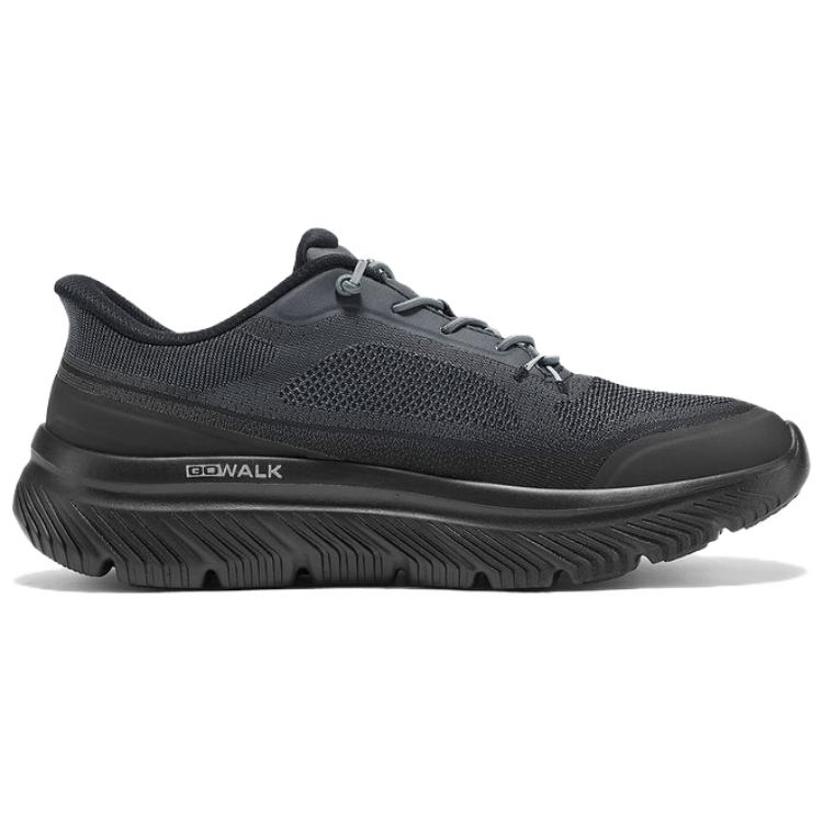 Skechers MEN’S GO WALK Support Rebound Low top Casual Shoes Men’s Black