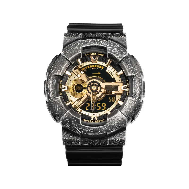CASIO Custom Collection Quartz Movement Watch Unisex Gold Dial