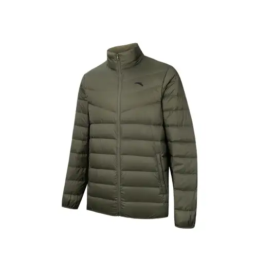 Anta Variety Training Collection Down Jacket Men's Withered Pine Green