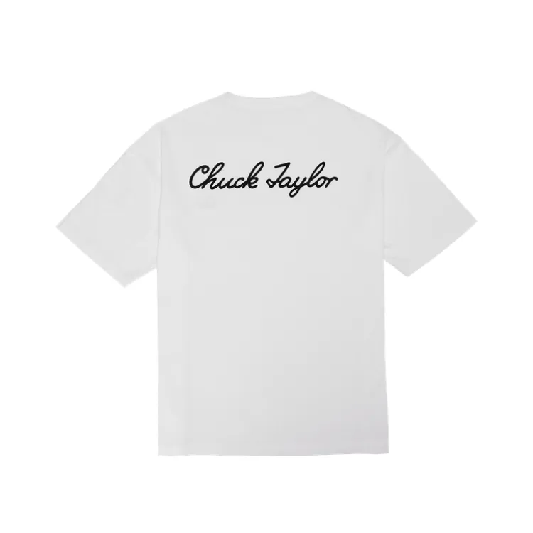 Converse Drop Shoulder Sleeve T Shirt Women's
