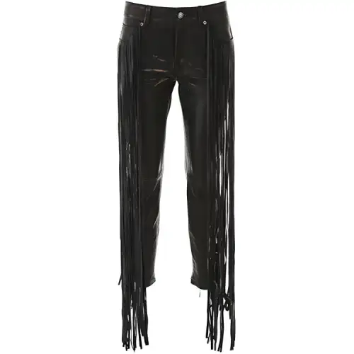 Golden Goose Casual Pants Women's Black Moderate Straight Fit Pants