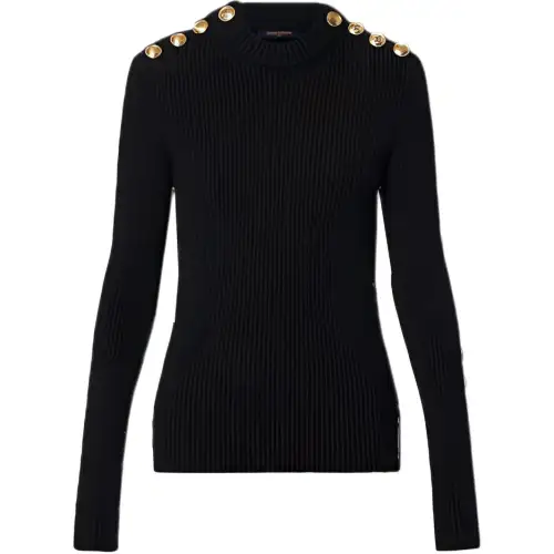 LOUIS VUITTON FW22 Knitwear Women's Black