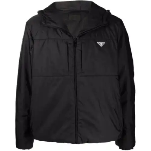 PRADA Jackets & Coats Men's Black