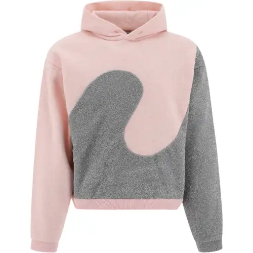 DIOR Homme Glitter Panelled Hoodie