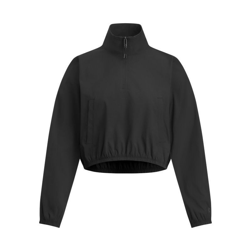 Женское худи Under Armour Unstoppable 1/2 Zip (черное)