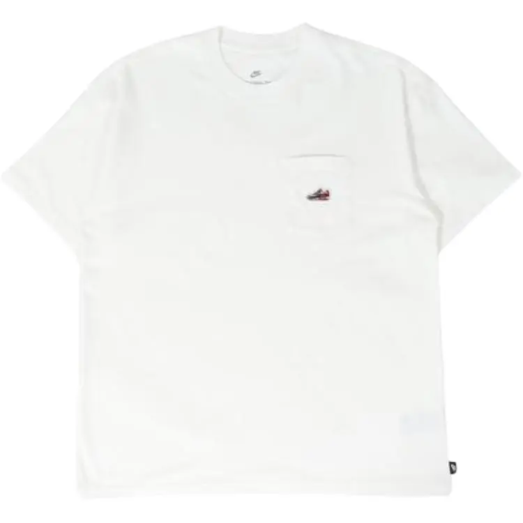 Nike T-Shirts Men's White Crew Neck