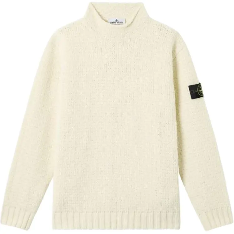 STONE ISLAND Mock Neck Jumper