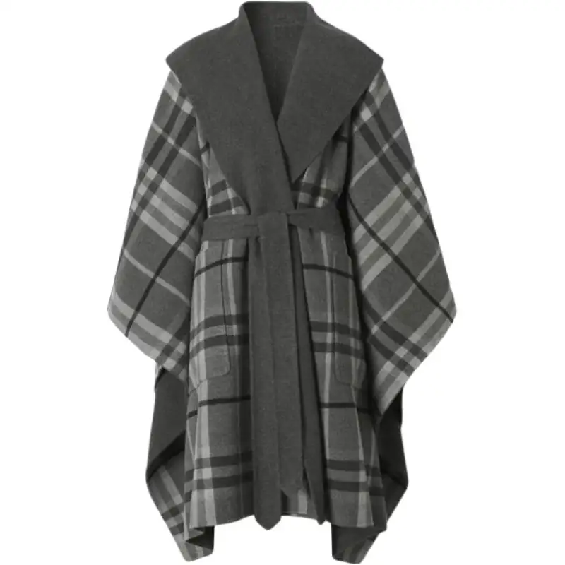 Burberry Velvet Jackets Women's Gray Moderate