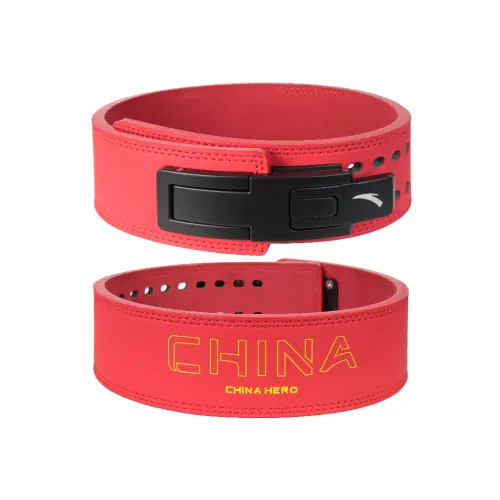 Anta Anta Lever Quick Buckle Quick Release Wear-resistant Pressurized Fitness Weightlifting Belt Waist Guard Bodybuilding Deadlift Squat Barbell Mechanical Training Same Style for Men and Women