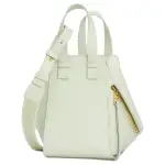 LOEWE Hammock Satin Cow Leather Crossbody Handbag, Shoulder Bag Women's Spring Jade
