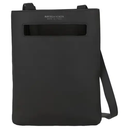 Bottega Veneta Leather Tote Bag, Shopping Bag, Shoulder Bag, Crossbody Bag Men's Black