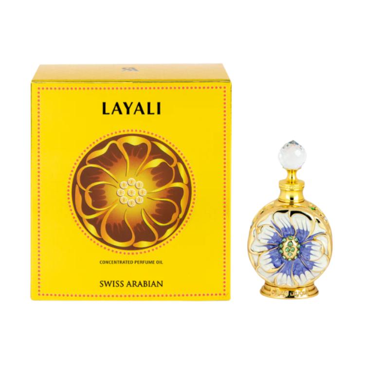 Swiss Arabian Layali Women's Perfume Oil Potpourri Scent Parfum 15ml