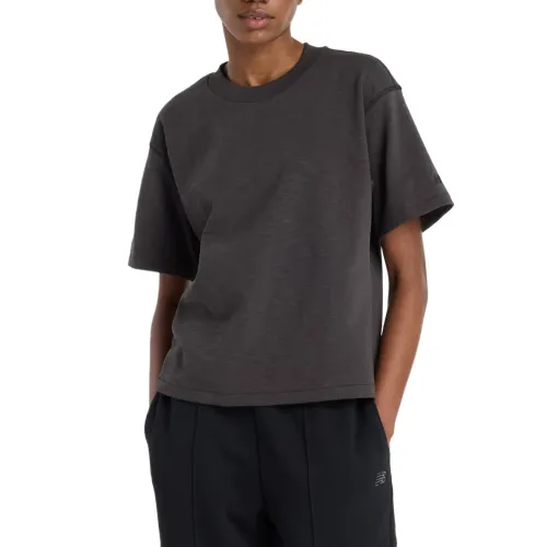 New Balance NB Grey Regular T Shirt Women's