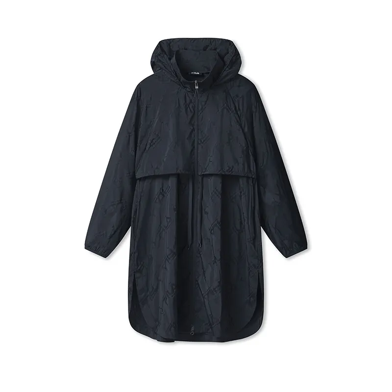 FILA Emerald Jackets Women's Polar Night Blue NV Hooded Moderate Other