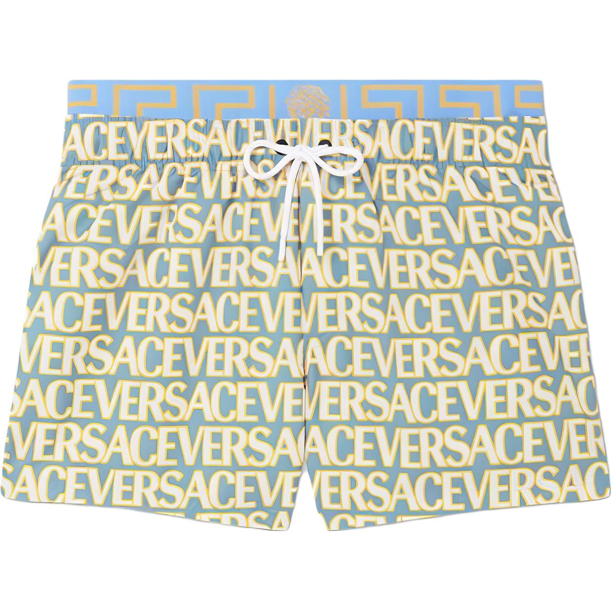 Мужские шлепанцы Versace (разноцветные)