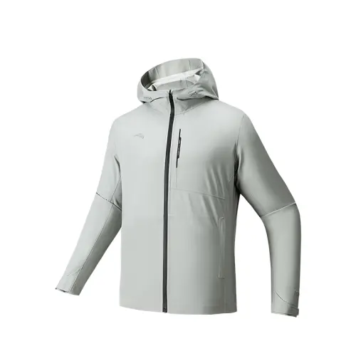 Anta Variety Training Collection Hiking Waterproof And Breathable Windbreaker Jacket Men's