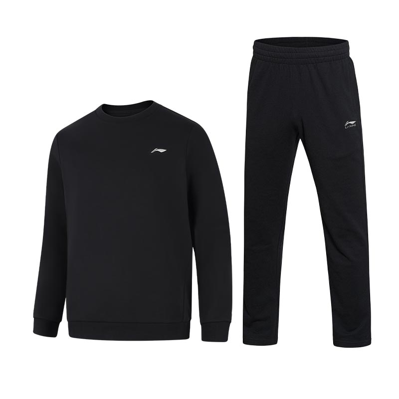 Li Ning Casual Sportswear Men’s Crew Neck Moderate