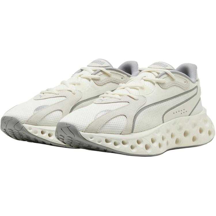 PUMA SOFTRIDE Frequence Classic And Versatile Breathable Low top Casual Running Shoes Unisex White