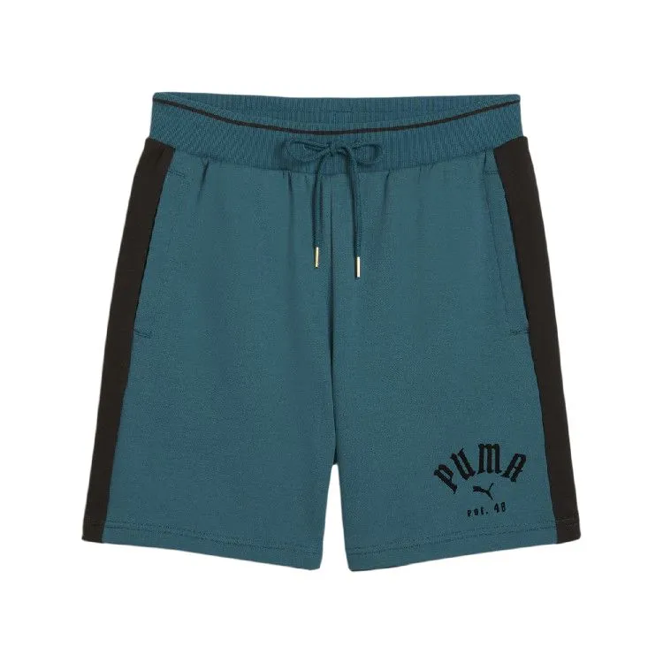 PUMA Casual Shorts Men's Cold Light Green Moderate