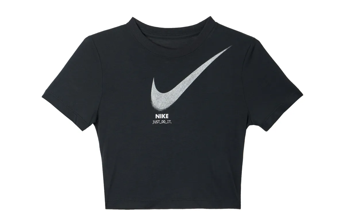 Nike Short Sleeved T Shirts Women's Black