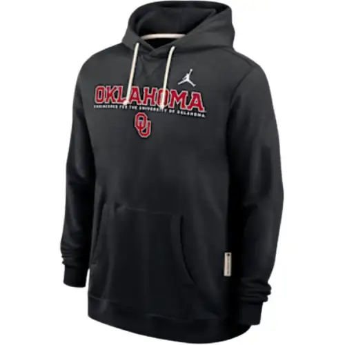 Jordan Oklahoma Sideline Men's Jordan Brand Dri-FIT College Pullover Hoodie