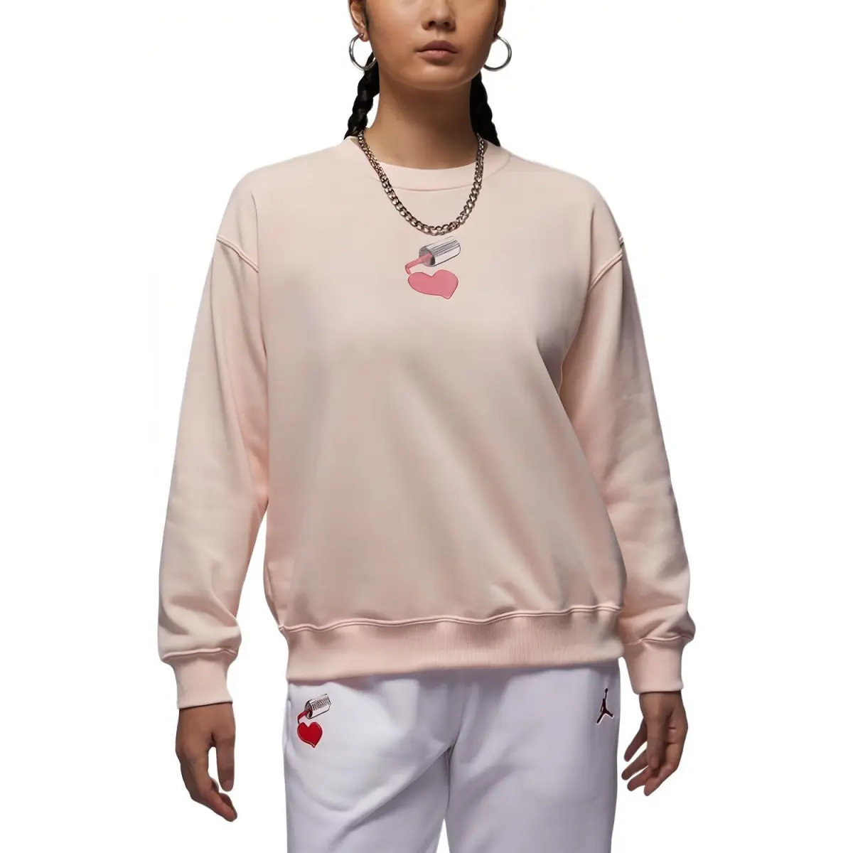 JORDAN Brooklyn Fleece Women's Crew-Neck Sweatshirt