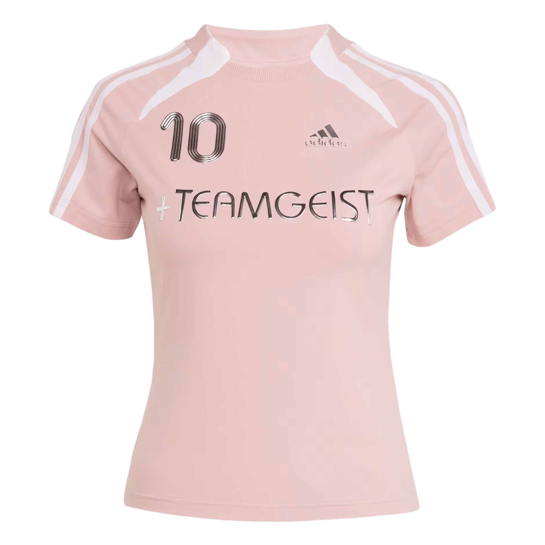 Adidas Teamgeist logo-stripe T-shirt