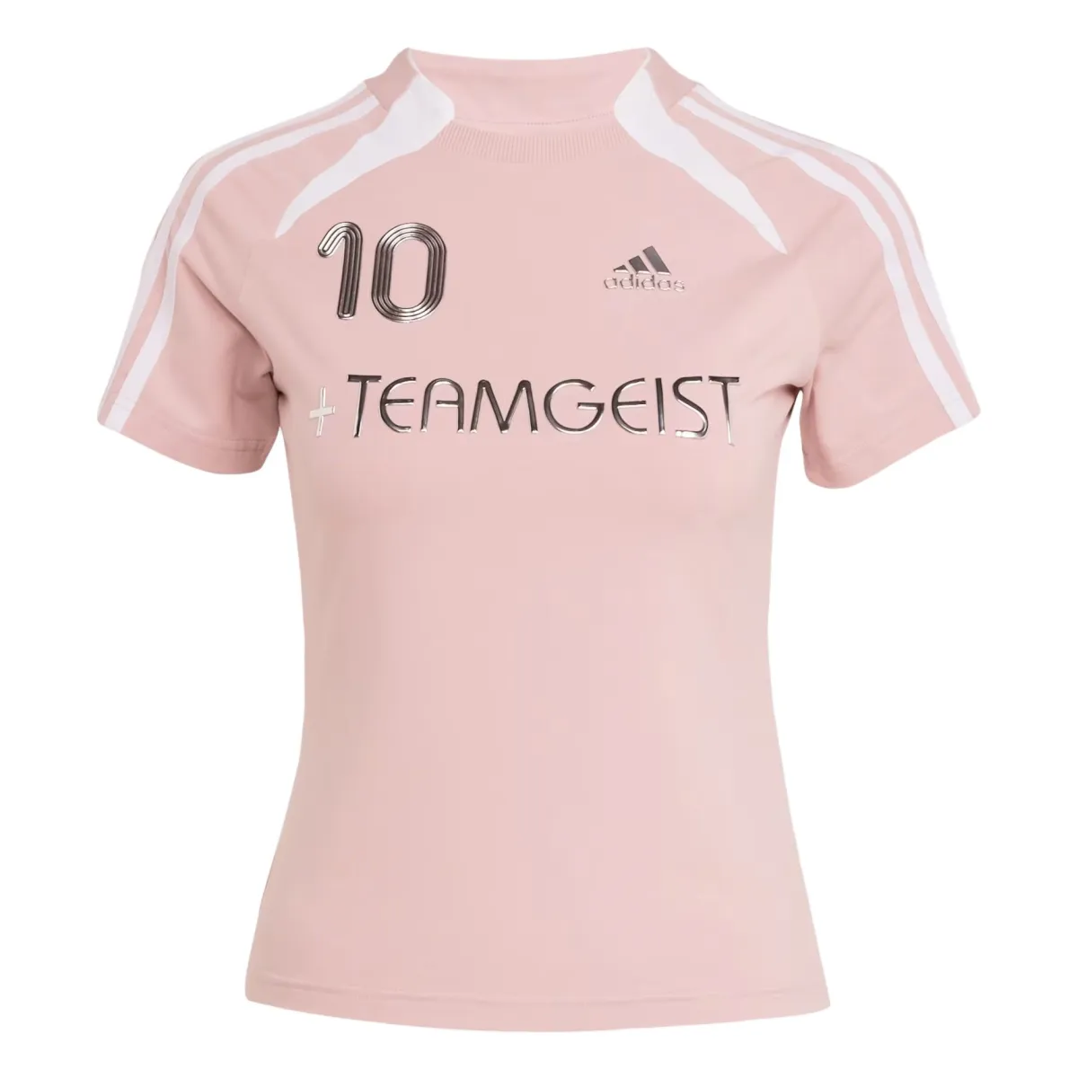 Adidas Teamgeist logo-stripe T-shirt
