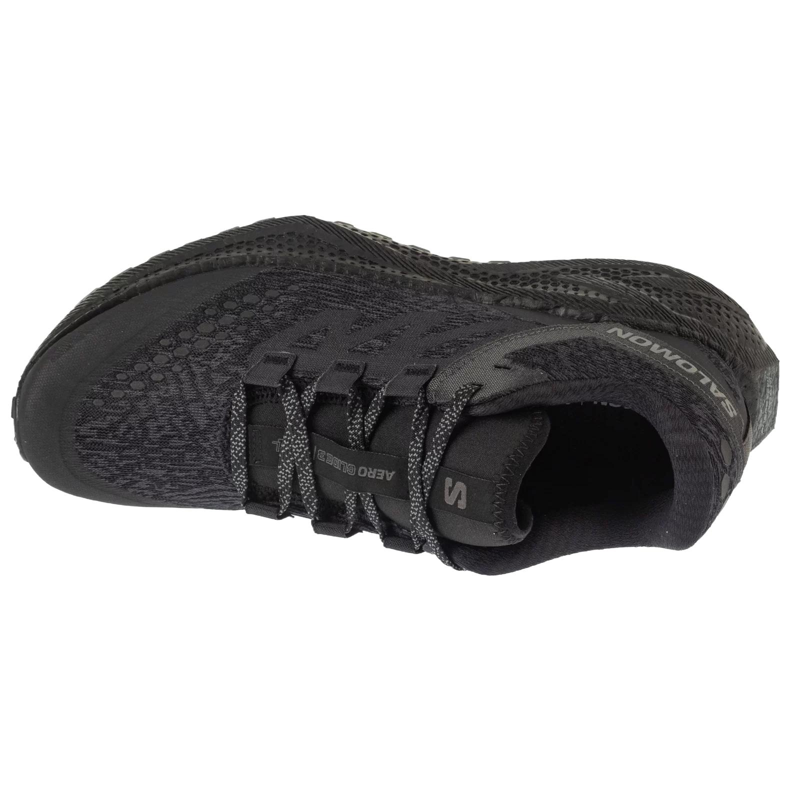 SALOMON AERO GLIDE 3 Low top Sprint Running Shoes Men’s Black