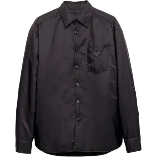 Prada Re-Nylon logo shirt