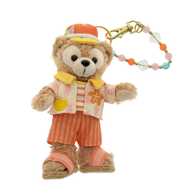 Disney Disney x DISNEYLAND Daffy Olmela Stellar Lina Belle Shirley Rose Keqian Geratoni 2025 Summer Collection Beach Party Cute Plush Pendant Small Size High Hong Kong Disney