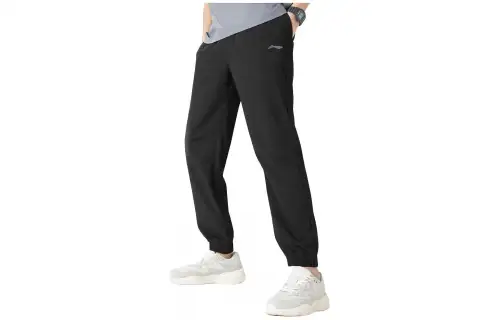 Li Ning Knitted Sweatpants Men's Black