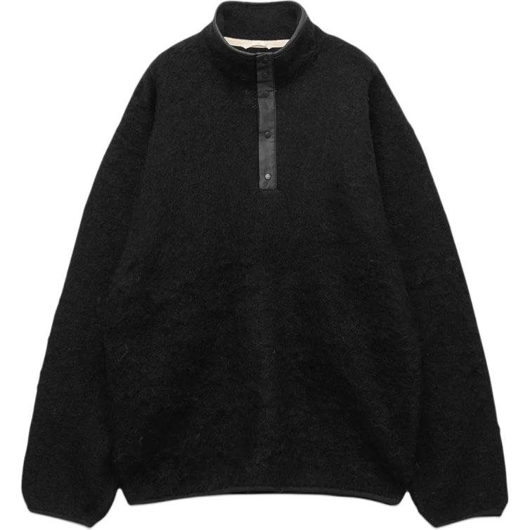 Свитер nanamica nanamica FW25 Pullover Mohair Sweater (черный)