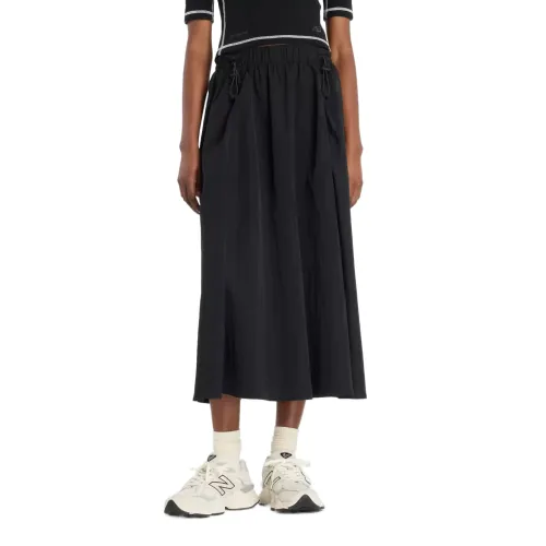 New Balance NB Grey Casual Long Skirt Women's