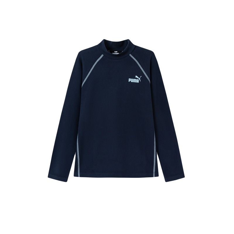 Детская футболка PUMA с длинным рукавом (черная)