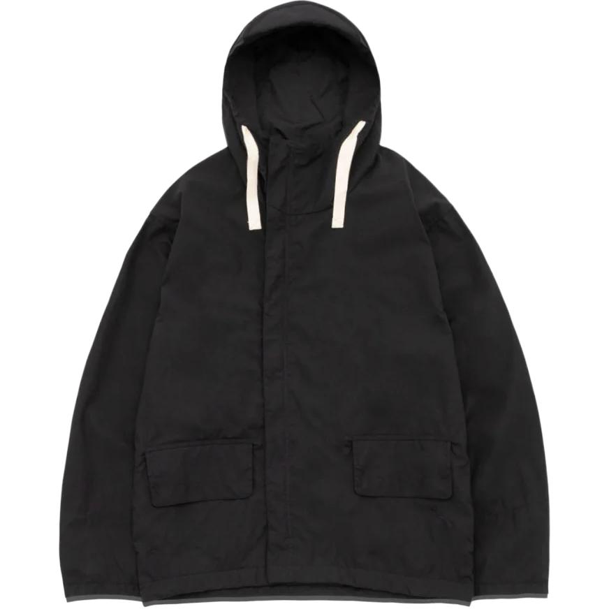 Куртка nanamica nanamica FW25 Hooded Deck (черная)