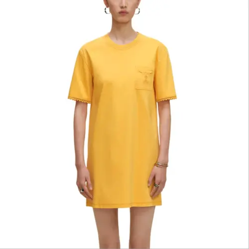 HERMES FW25 Short Sleeved Dress Women's