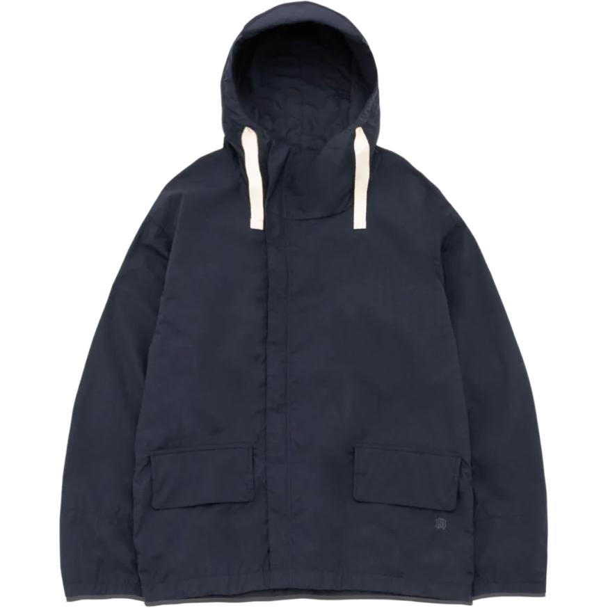 Куртка nanamica nanamica FW25 Hooded Deck (темный морской синий)