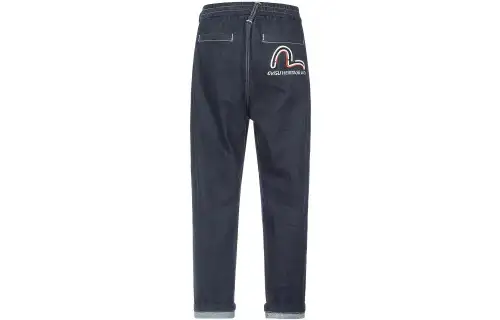 EVISU Seagull print Tapered Jeans