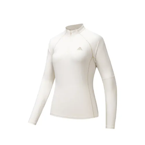 ANTA T Shirts Women's Stand Collar Moderate