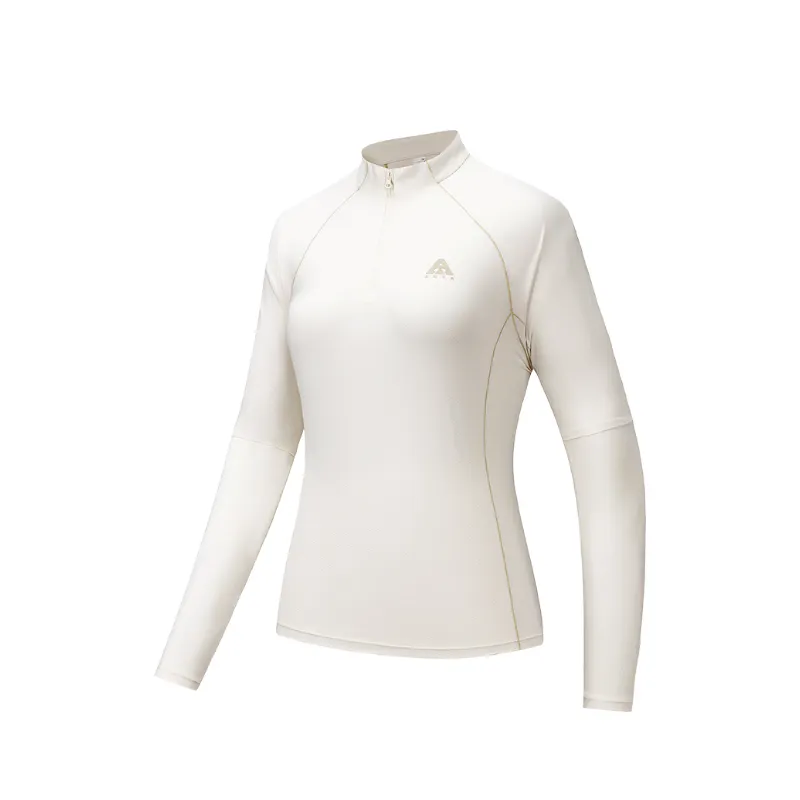 ANTA T Shirts Women's Stand Collar Moderate