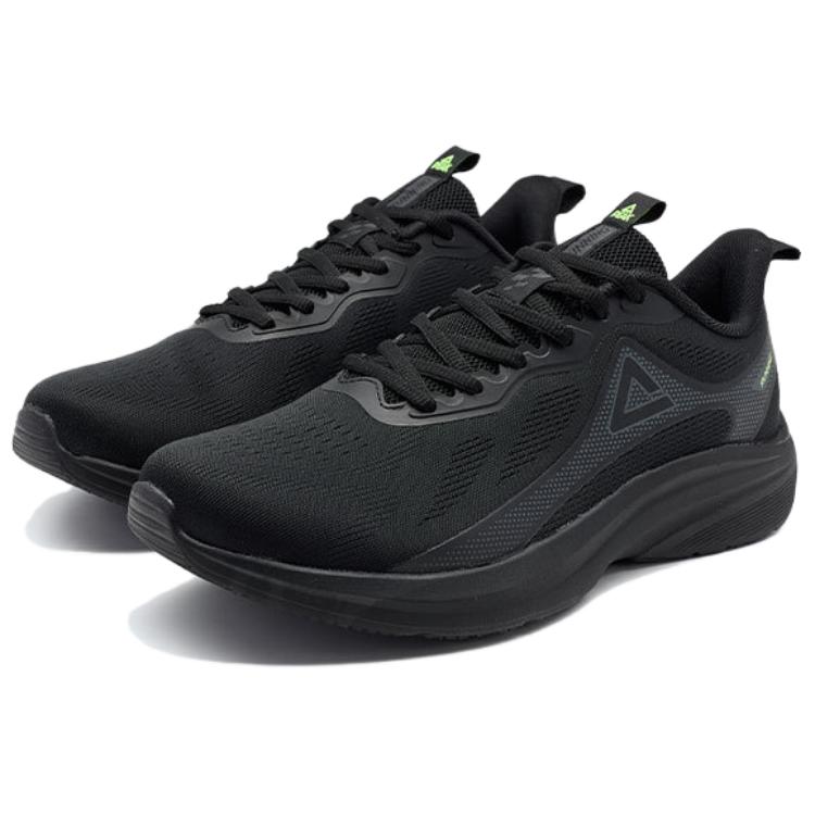 PEAK State Pole Cushioning Breathable Low top PEAK Taichi Casual Running Shoes Men’s Black