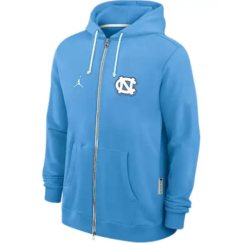 Jordan North Carolina Sideline Men's Jordan Brand Dri-FIT College Full-Zip Hoodie