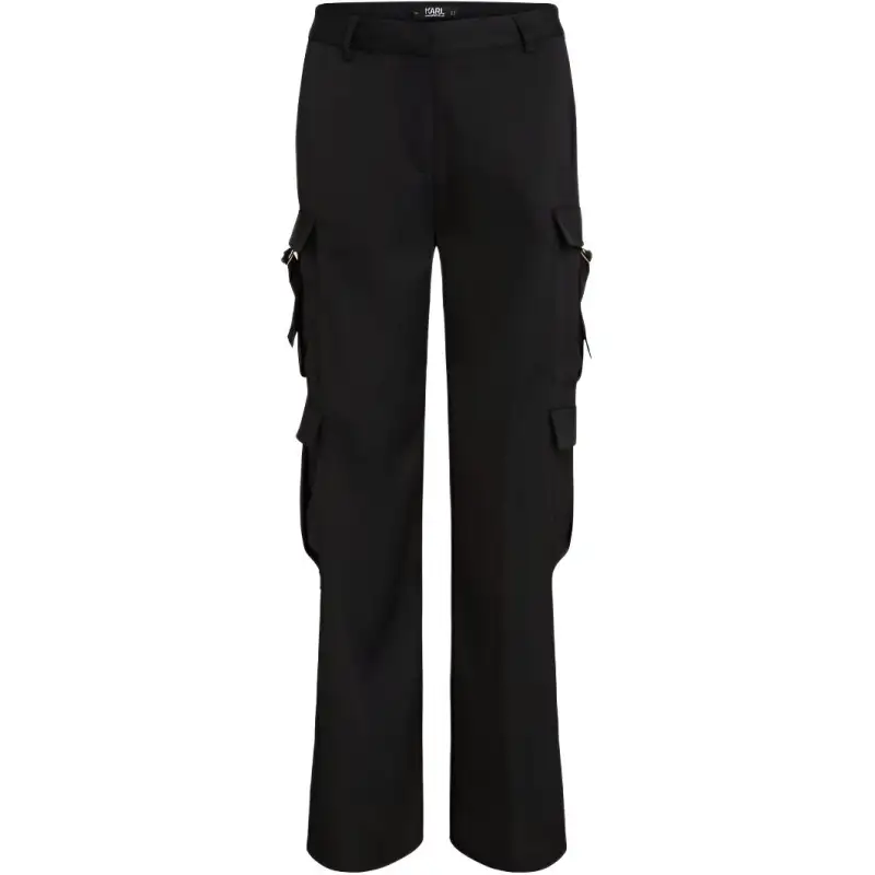 Karl Lagerfeld / Karl Lagerfeld Jeans satin-finish cargo trousers