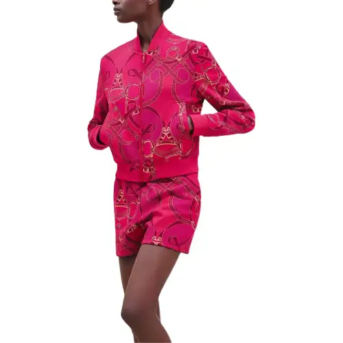 HERMES Jackets & Coats Women's Pink
