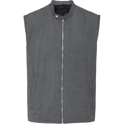 PRADA Vests Men's Gray Moderate