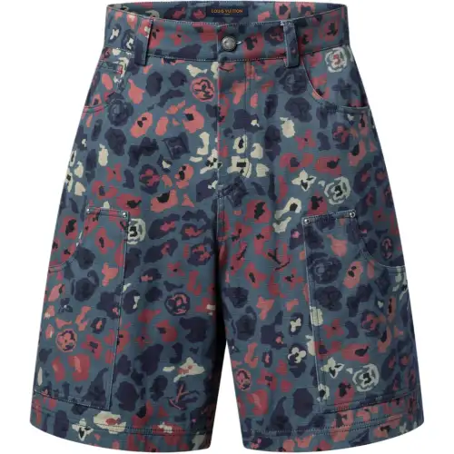 LOUIS VUITTON Printed Carpenter Shorts