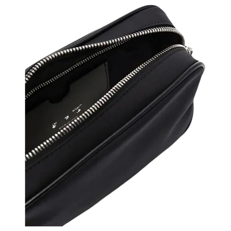 Мужская сумка OFF-WHITE Nylon Crossbody (черная) — фото 3