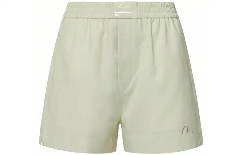 EVISU Casual Shorts Women's Green Moderate